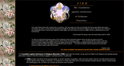 Desktop Screenshot of firmstand.org